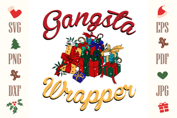 CHRISTMAS 2021 - Gangsta Wrapper SVG & Illustrations Review