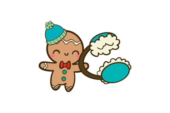 Christmas Gingerman Winter Set Svg for Local Branding