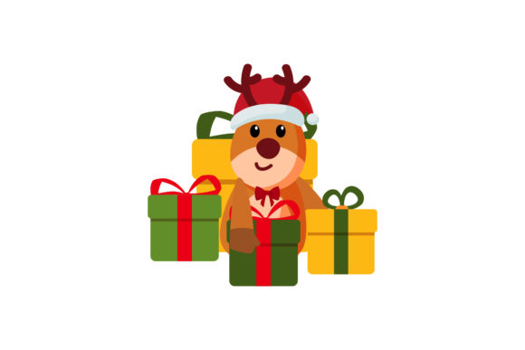 Christmas Special Gift Illustrations for Branding and Marketing