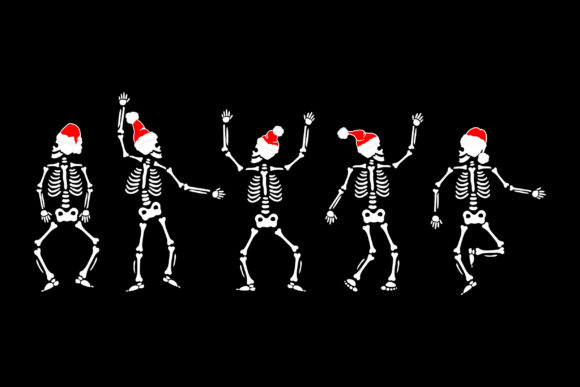 Dancing Christmas Skeleton Embroidery Design Review