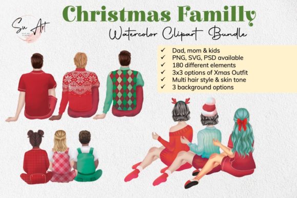 Family Clipart Christmas Matching Pijama Review