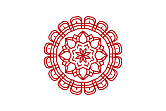Mandala Christmas Illustrations for Festive Branding