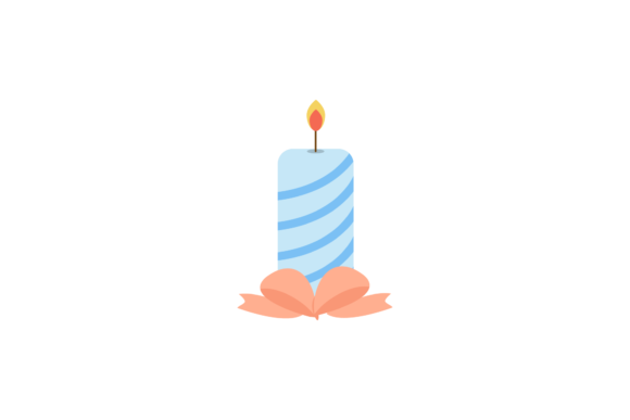 Merry Christmas Candle Illustrations for Handmade Creators