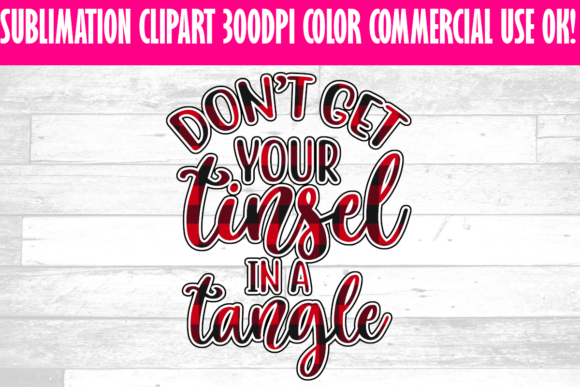 Tinsel in a Tangle Sublimation Christmas Review